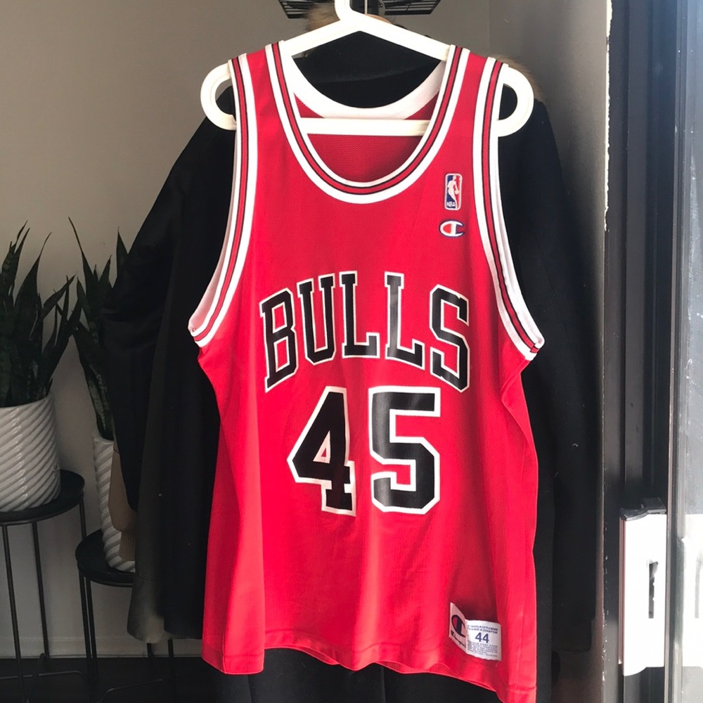 Champion Bulls Michael Jordan 45
